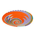 Zulu Telephone Wire Bowl Orange TR17 22cm