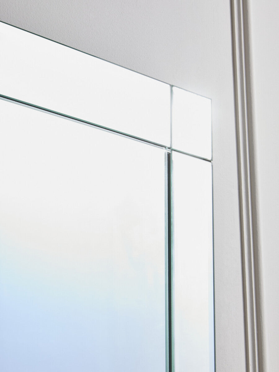 Etched Border Wall Mirror | Milania