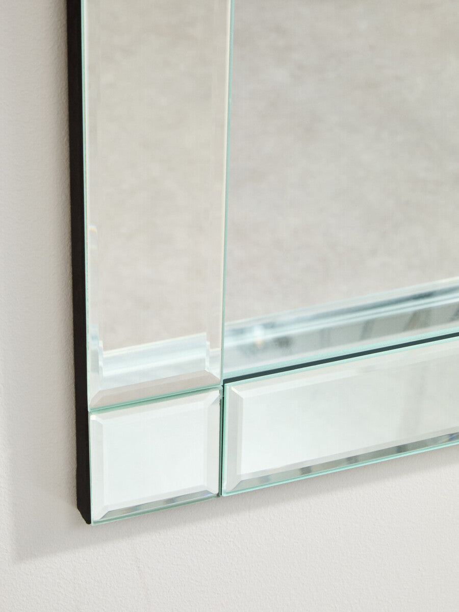 Etched Border Wall Mirror | Milania