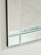 Etched Border Wall Mirror | Milania