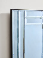 Bevelled Edge Wall Mirror with Double Line Frame | Milania