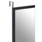 Black Plastic Frame Over Door Mirror | Mize