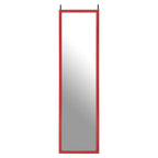 Red Plastic Frame Over Door Mirror | Mize