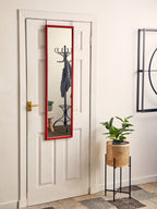 Red Plastic Frame Over Door Mirror | Mize