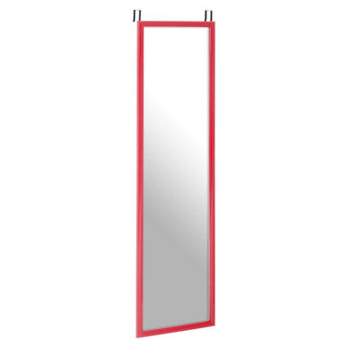 Pink Plastic Frame Over Door Mirror | Mize