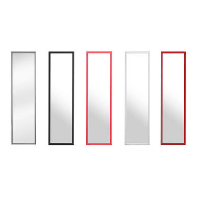 Pink Plastic Frame Over Door Mirror | Mize
