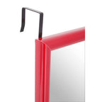 Pink Plastic Frame Over Door Mirror | Mize