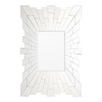 Glitzy Rectangular Wall Mirror