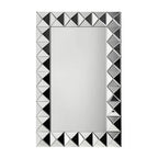 3D Effect Rectangular Wall Mirror | Lidia