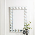 3D Effect Rectangular Wall Mirror | Lidia