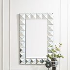 3D Effect Rectangular Wall Mirror | Lidia
