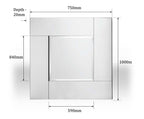 Square Wall Mirror | Avelene
