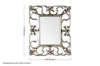 Entwined Swirl Design Wall Mirror | Adelere