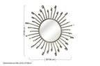 Spoke Style Wall Mirror | Cissell