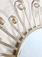 Spoke Style Wall Mirror | Cissell