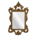 Baroque Style Antique Finish Wall Mirror | Brussels