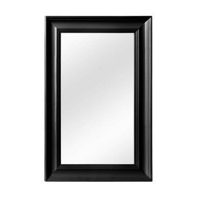 Matte Black Finish Wall Mirror | Urban