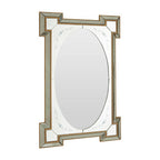 Antique Finish Rectangular Wall Mirror | Lulu