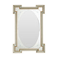 Antique Finish Rectangular Wall Mirror | Lulu