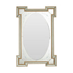 Antique Finish Rectangular Wall Mirror | Lulu