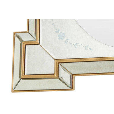 Antique Finish Rectangular Wall Mirror | Lulu