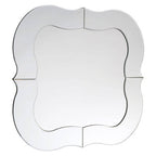 Silver Rounded Wall Mirror | Katelyn