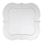 Silver Rounded Wall Mirror | Katelyn