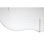 Silver Rounded Wall Mirror | Katelyn