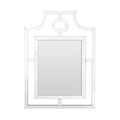 Cut Out Design Silver Wall Mirror | Nicolette