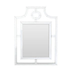Cut Out Design Silver Wall Mirror | Nicolette