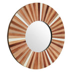 Natural Wood Wall Mirror | Barn