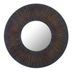 Antique Wood Effect Wall Mirror | Barn