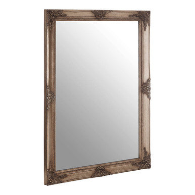 Baroque Rectangular Gold Wall Mirror | Brussels