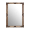 Baroque Rectangular Gold Wall Mirror | Brussels