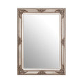Baroque Rectangular Grey Wall Mirror | Brussels
