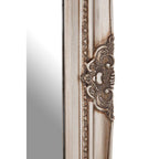 Baroque Rectangular Grey Wall Mirror | Brussels