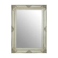Baroque Rectangular Silver Wall Mirror | Brussels