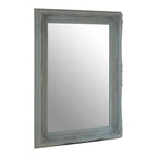 Baroque Rectangular Antique Grey Wall Mirror | Brussels