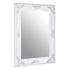 Baroque Antique White Wall Mirror | Brussels