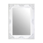 Baroque Antique White Wall Mirror | Brussels