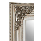 Baroque Rectangle Silver Wall Mirror | Brussels