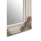 Baroque Rectangle Silver Wall Mirror | Brussels