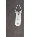 Baroque Rectangle Silver Wall Mirror | Brussels