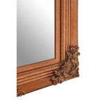 Baroque Rectangle Gold Wall Mirror | Brussels