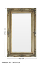 Wood Frame Wall Mirror | Sevan