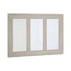 3 Panel Wall Mirror with Ash Wood Frame | Gail