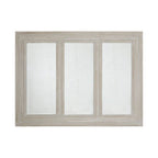 3 Panel Wall Mirror with Ash Wood Frame | Gail