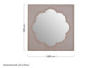 Fossil Grey Wall Mirror | Gladys