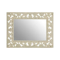 Antique White Baroque Style Wall Mirror | Hilda