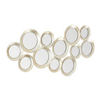 Silver Finish Wall Mirror | Marcia